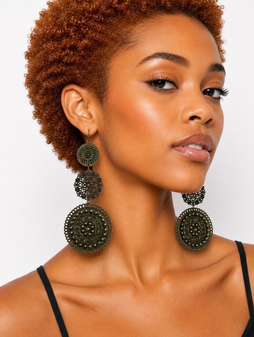 Bohemian Filigree Statement Earrings